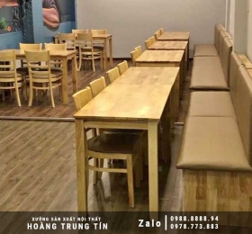 Bộ bàn ghế nhà hàng quán ăn HTT-14