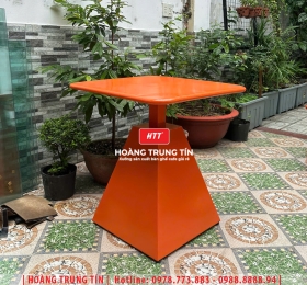 Bàn cafe sắt ngoài trời HTT-01