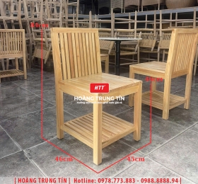 Ghế gỗ cafe nhà hàng HTT01
