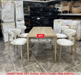 Bàn ghế nhà hàng cao cấp HTT-028