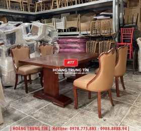 Bàn ghế nhà hàng cao cấp HTT-024