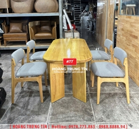 Bàn ghế nhà hàng cao cấp HTT-031