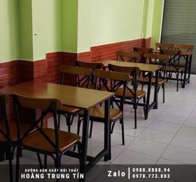 Bộ bàn ghế nhà hàng quán ăn  (16)