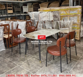 Bàn ghế nhà hàng cao cấp HTT-025