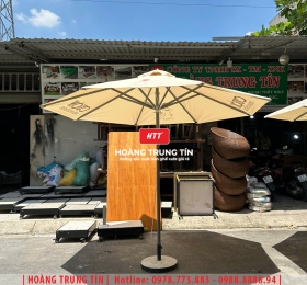 Dù che nắng cafe chính tâm 3m HTT02