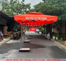 Dù lệch tâm vuông 2m5 in theo yêu cầu HTT01