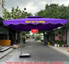 Dù lệch tâm vuông 3m5 in theo yêu cầu HTT01
