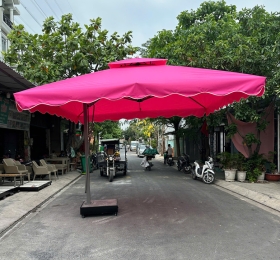 Dù vuông lệch tâm 4m x 4m 