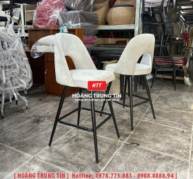 Ghế bar sắt nệm cao cấp HTT01