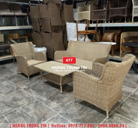 Sofa đan nhựa giả mây HTT091