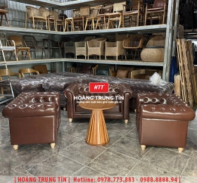 Sofa nệm cao cấp theo yêu cầu HTT04