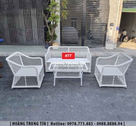 Sofa đan nhựa giả mây HTT20