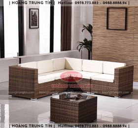 Sofa đan nhựa giả mây HTT024