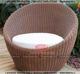 Sofa đan nhựa giả mây HTT048