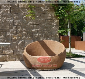 Sofa đan nhựa giả mây HTT050