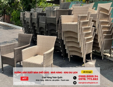 Mua bán ghế nhựa giả mây chất lượng, giá rẻ