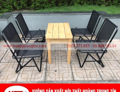 Những mẫu bàn ghế cà phê quán cóc hot nhất hiện nay tại Quảng Nam