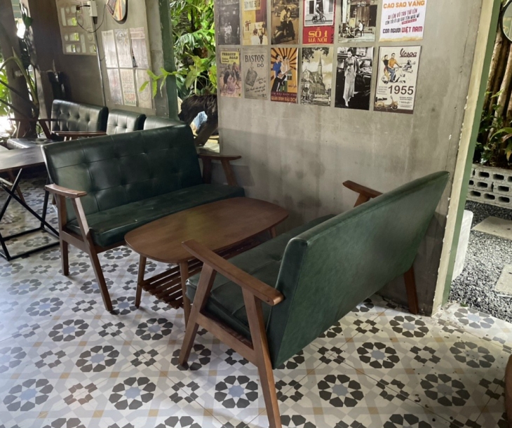 Bàn ghế sofa cafe tại Bình Định