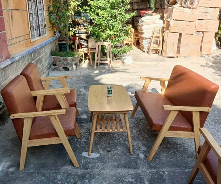 Bàn ghế sofa cafe tại Ninh Bình