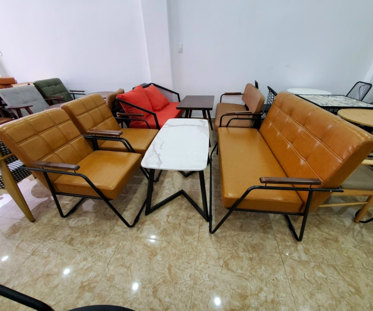 Bàn ghế sofa cafe tại Khánh Hoà