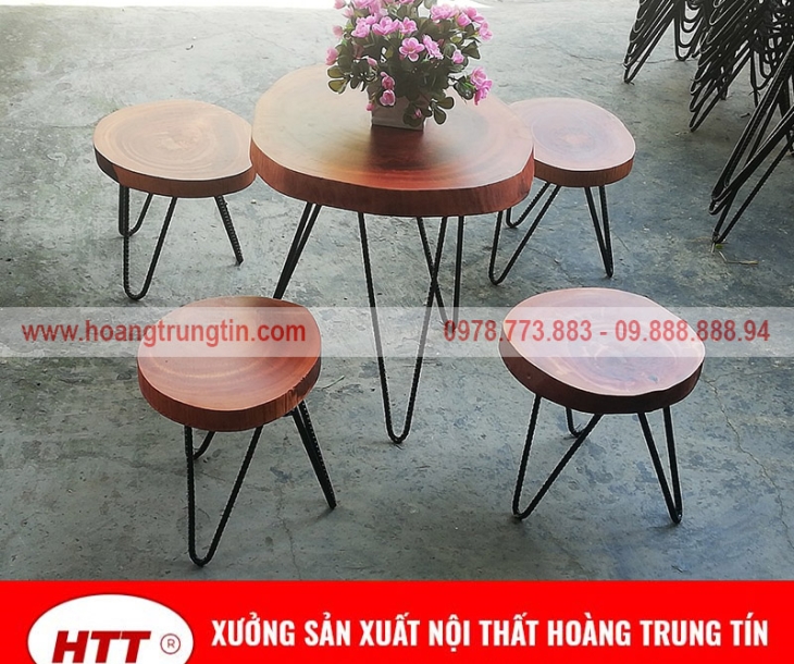 Xưởng nội thất cung cấp bàn ghế cafe (cà phê) mini tại TP.HCM