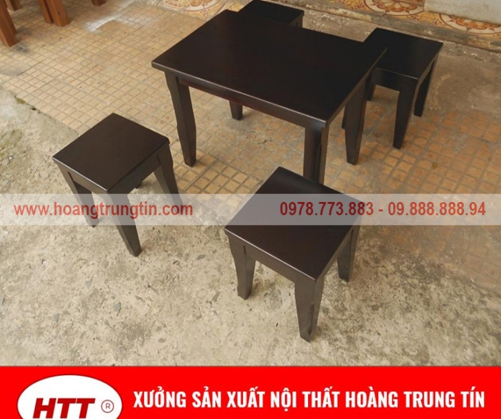 Những mẫu bàn ghế cà phê quán cóc hot nhất hiện nay tại Vĩnh Phúc