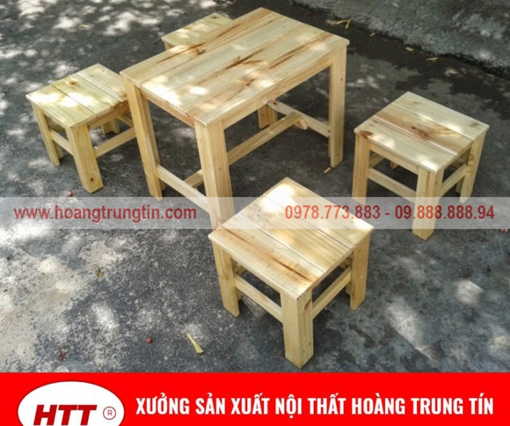 Những mẫu bàn ghế cà phê quán cóc hot nhất hiện nay tại Kon Tum
