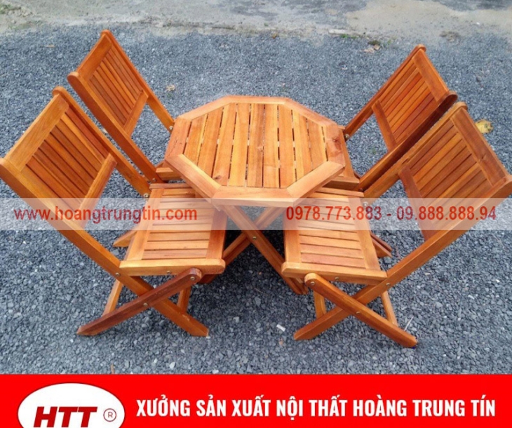 Những mẫu bàn ghế cà phê quán cóc hot nhất hiện nay tại Lào Cai