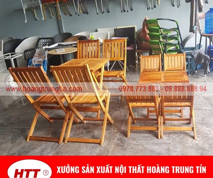 Những mẫu bàn ghế cà phê quán cóc hot nhất hiện nay tại Lạng Sơn