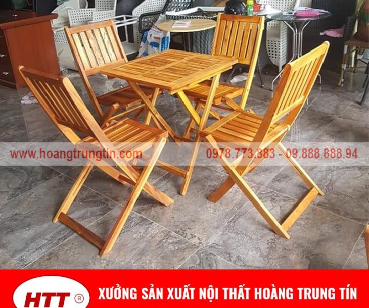 Những mẫu bàn ghế cà phê quán cóc hot nhất hiện nay tại Quảng Trị