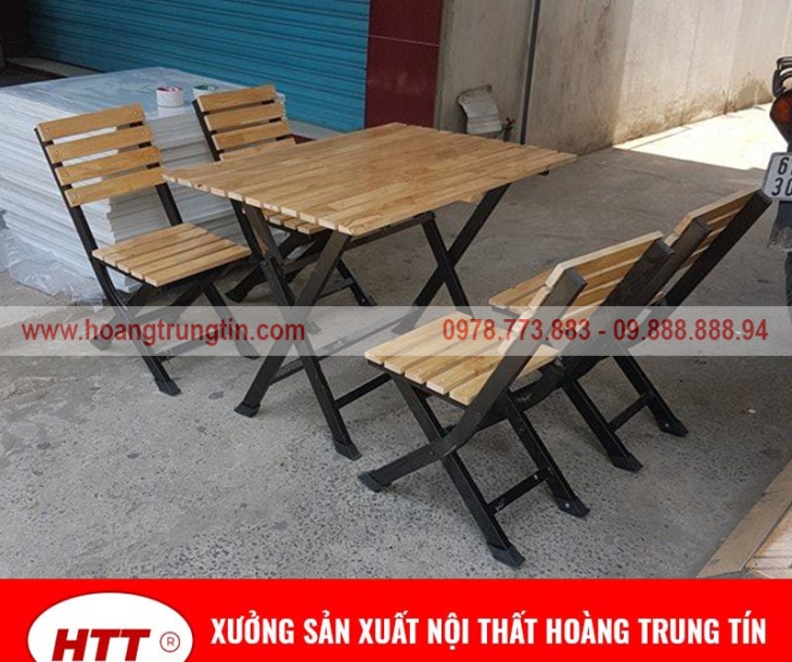 Những mẫu bàn ghế cà phê quán cóc hot nhất hiện nay tại Phú Thọ