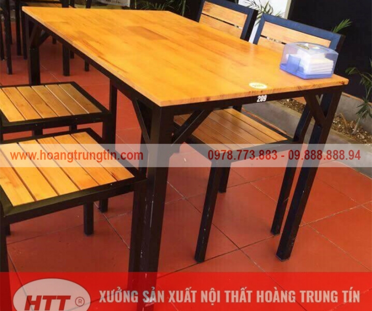 Cung cấp bàn ghế nhà hàng tại Bình Định