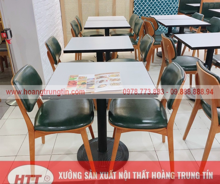 Cung cấp bàn ghế nhà hàng tại Khánh Hoà