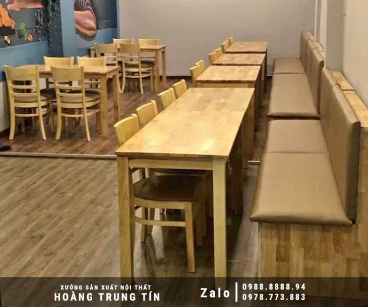 Cung cấp bàn ghế nhà hàng tại Long An