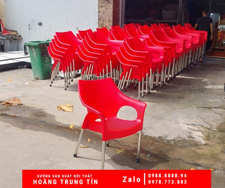 Cung cấp bàn ghế cafe nhựa đúc tại An Giang