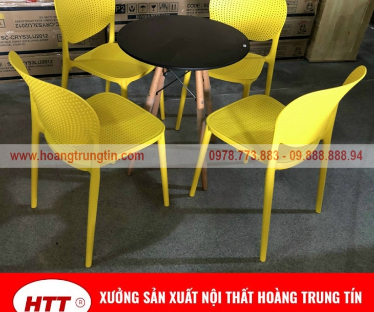 Cung cấp bàn ghế nhựa đúc tại Tiền Giang