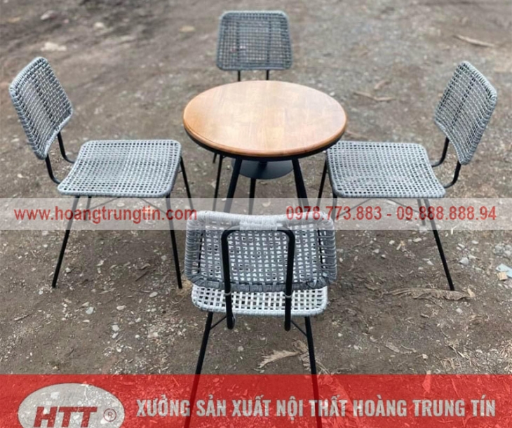 Xưởng sản xuất bàn ghế nhựa giả mây giá rẻ tại TP.HCM