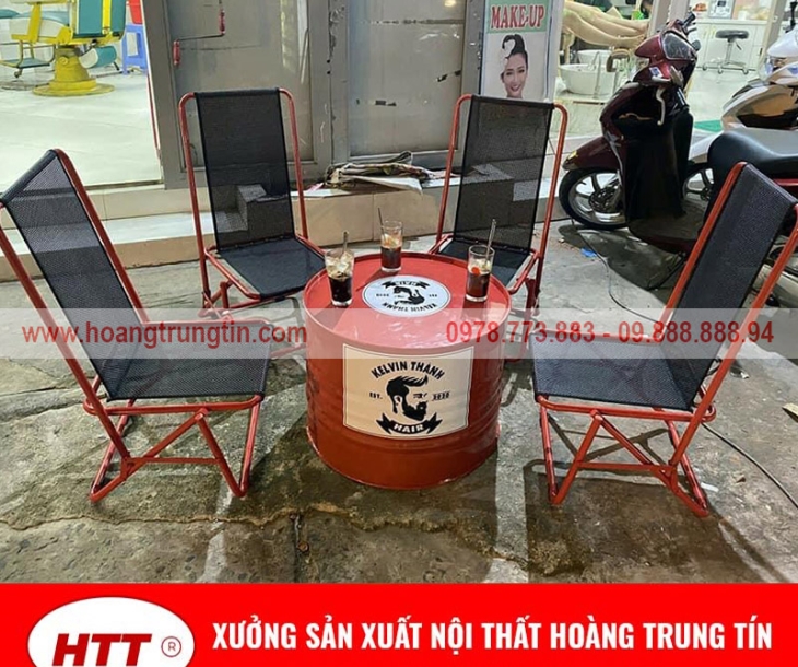 Khám phá những mẫu bàn ghế cà phê quán cóc hot nhất hiện nay tại Bình Dương