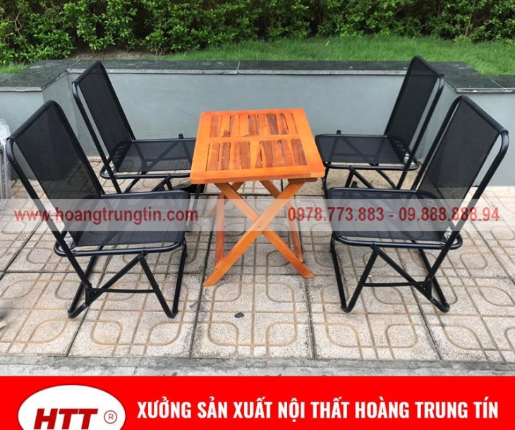 Những mẫu bàn ghế cà phê quán cóc hot nhất hiện nay tại Cần Thơ