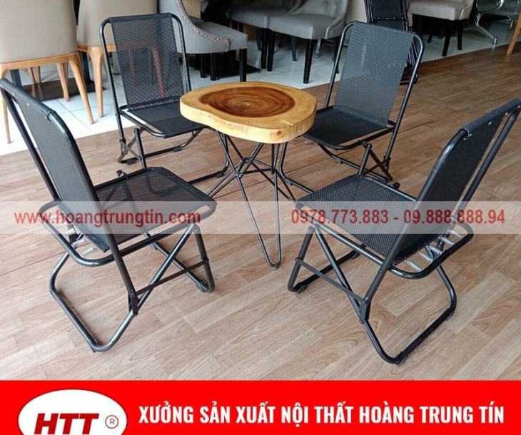 Những mẫu bàn ghế cà phê quán cóc hot nhất hiện nay tại Long An