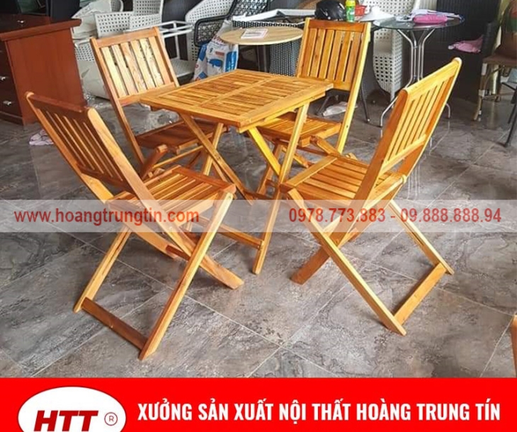 Những mẫu bàn ghế cà phê quán cóc hot nhất hiện nay tại Sóc Trăng