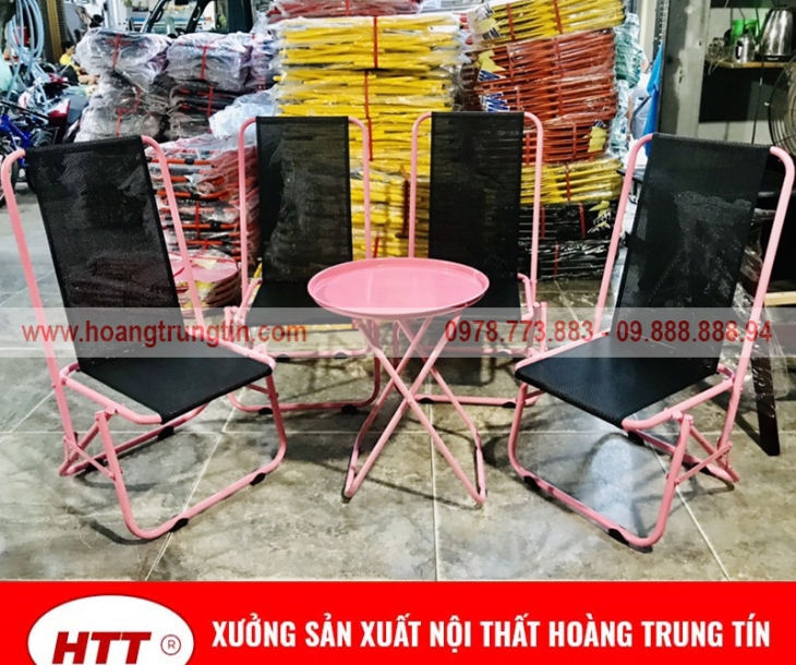 Những mẫu bàn ghế cà phê quán cóc hot nhất hiện nay tại Trà Vinh