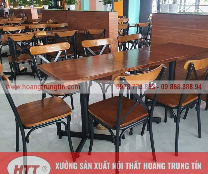 Xưởng cung cấp bàn ghế sắt gỗ giá rẻ tại Kiên Giang