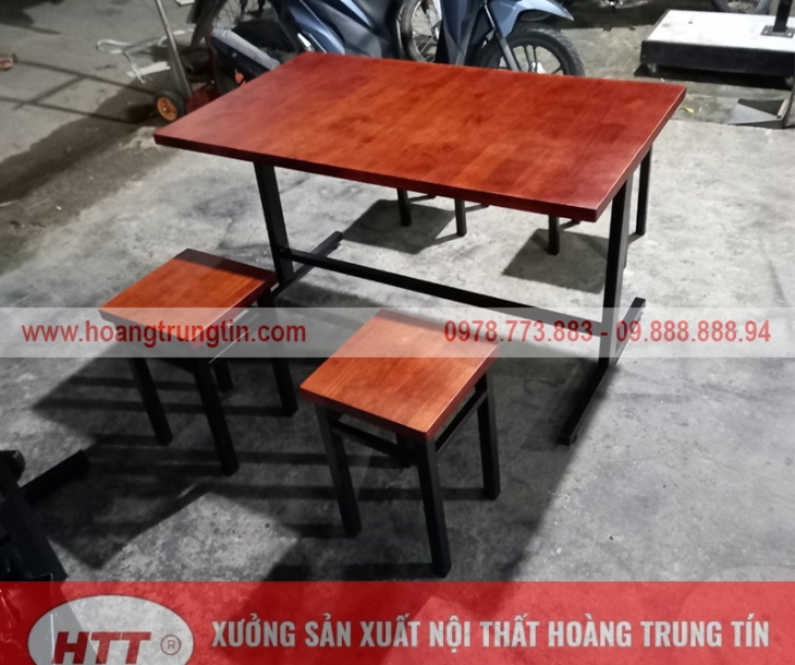 Xưởng cung cấp bàn ghế sắt gỗ giá rẻ tại Hải Phòng