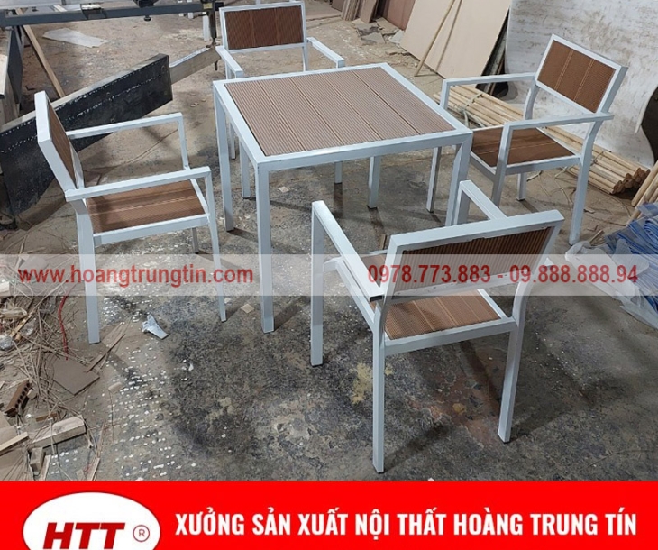 Xưởng cung cấp bàn ghế sắt gỗ giá rẻ tại Lai Châu