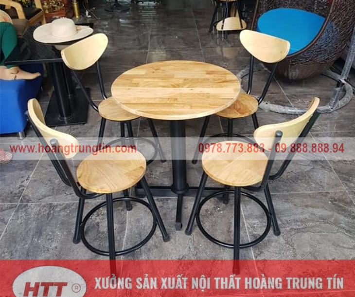 Xưởng cung cấp bàn ghế sắt gỗ giá rẻ tại Hà Giang