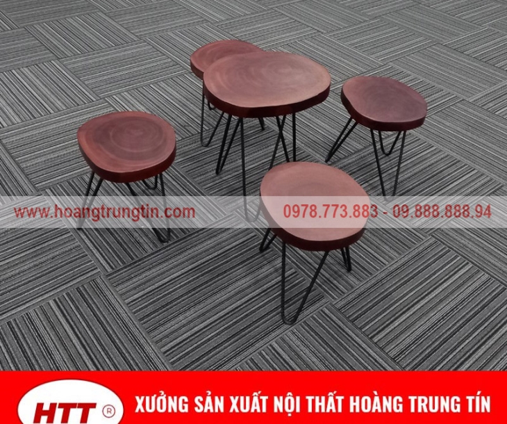 Xưởng cung cấp bàn ghế sắt gỗ giá rẻ tại Bình Phước