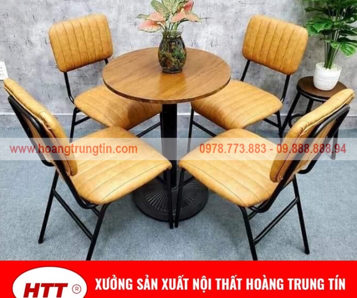 Bàn ghế sắt nệm chất lượng giá xưởng tại Quảng Nam