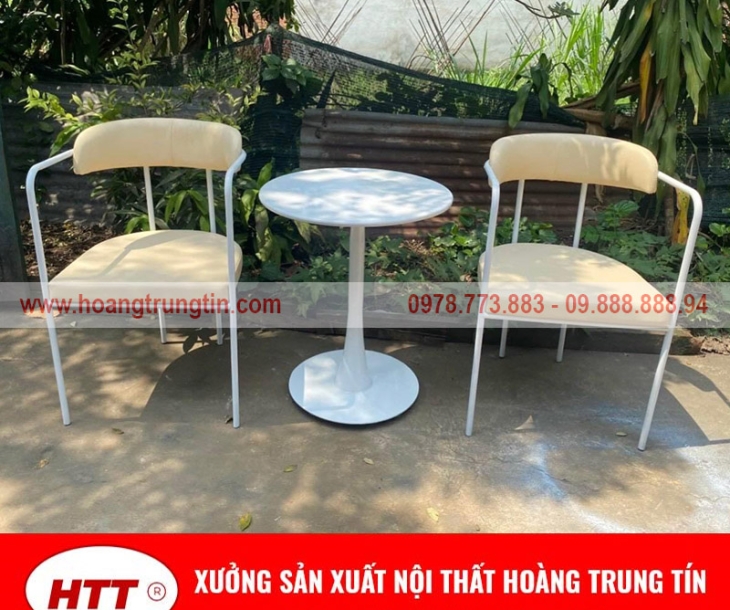 Bàn ghế sắt nệm chất lượng giá xưởng tại Thái Bình