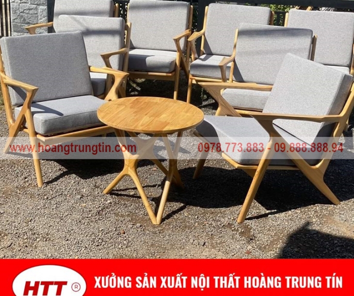 Bàn ghế sofa cafe tại Bạc Liêu